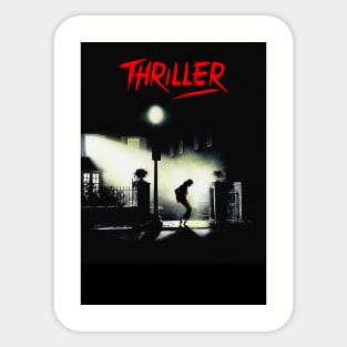 Thriller Sticker